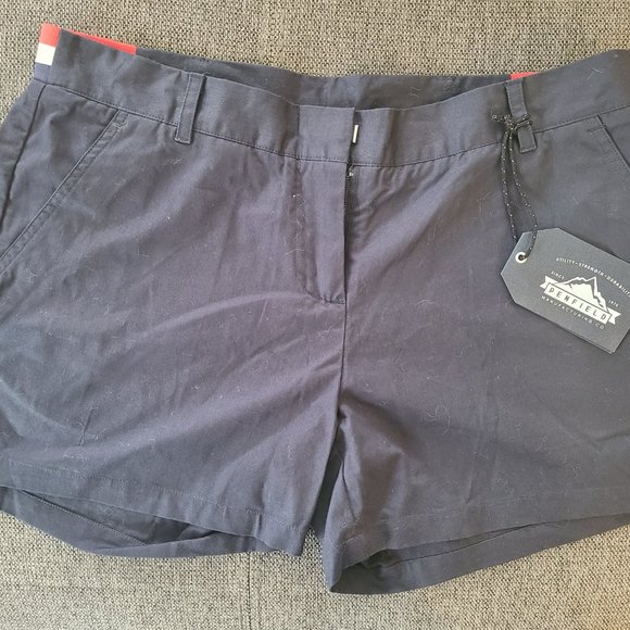 NWT Women's Sporty Penfield Cali Shorts in Navy - Size Large - Picture 1 of 5